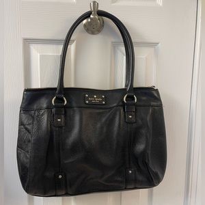 Kate Spade black leather purse